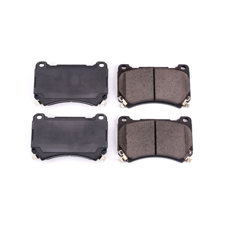 Power Stop 2011 Hyundai Equus Front Z16 Evolution Ceramic Brake Pads Brake Pads - OE PowerStop