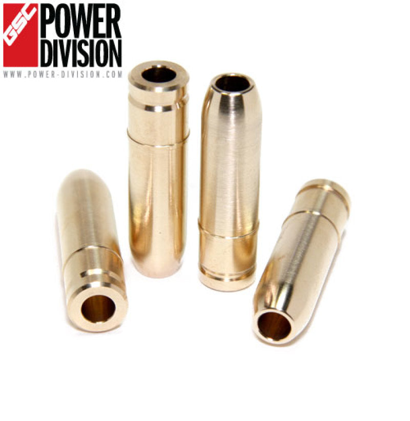GSC P-D 4G63 Manganese Bronze Exhaust Valve Guide Shorty Stopper .003in Oversize - SINGLE Valve Guides GSC Power Division