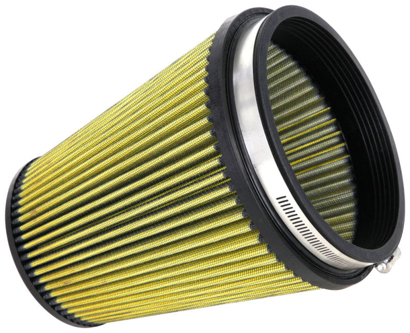 Airaid Universal Air Filter - Cone 6in FLG x 7in B x 5in T x 8in H - Synthaflow Air Filters - Universal Fit Airaid