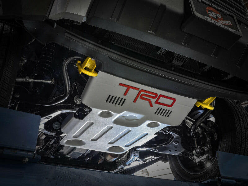 aFe Toyota Tundra 2022 V6-3.5L (tt) Front Tow Hook Yellow Tow Hooks aFe