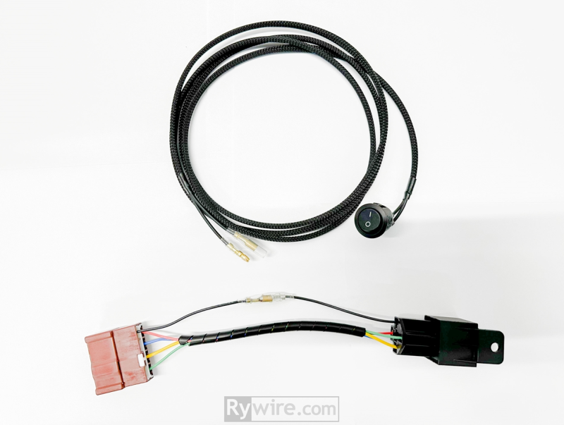 Rywire OBD1/OBD2 1992+ Vehicles Main Relay Kill Switch Harness Wiring Connectors Rywire