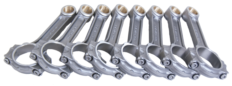 Eagle Chevrolet LS 4340 I-Beam Connecting Rod 6.125in (Set of 8) Connecting Rods - 8Cyl Eagle