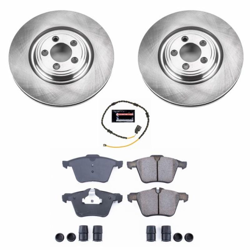 Power Stop 2018 Jaguar XJ Front Autospecialty Brake Kit Brake Kits - OE PowerStop