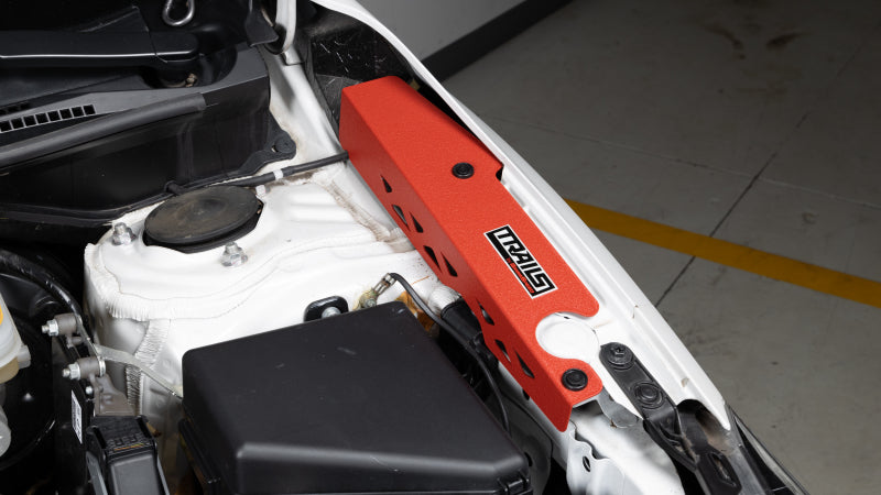 GrimmSpeed 2018+ Subaru Crosstrek TRAILS Fender Shrouds - Red Exterior Trim GrimmSpeed