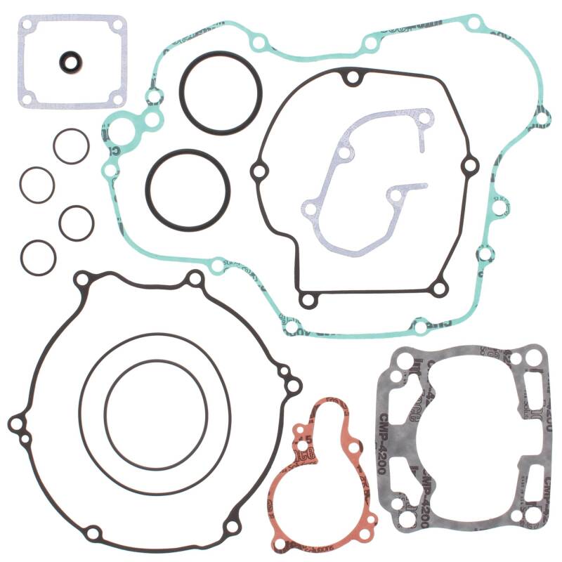 Vertex Gaskets 03-05 Kawasaki KX125 Complete Gasket Kit Gasket Kits Vertex Pistons