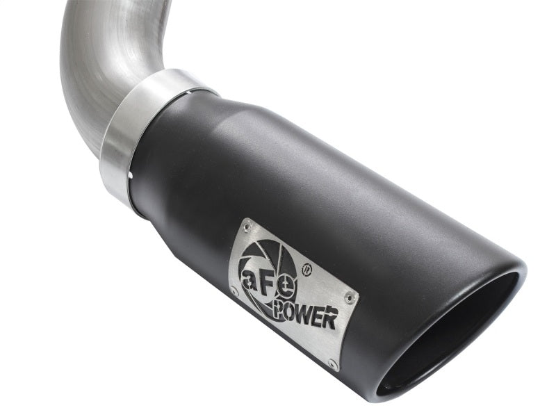 aFe MACHForce XP Exhausts Cat-Back Black Tip 09-17 GM Silverado 1500 4.3/5.3L RegCab SB/LB Catback aFe