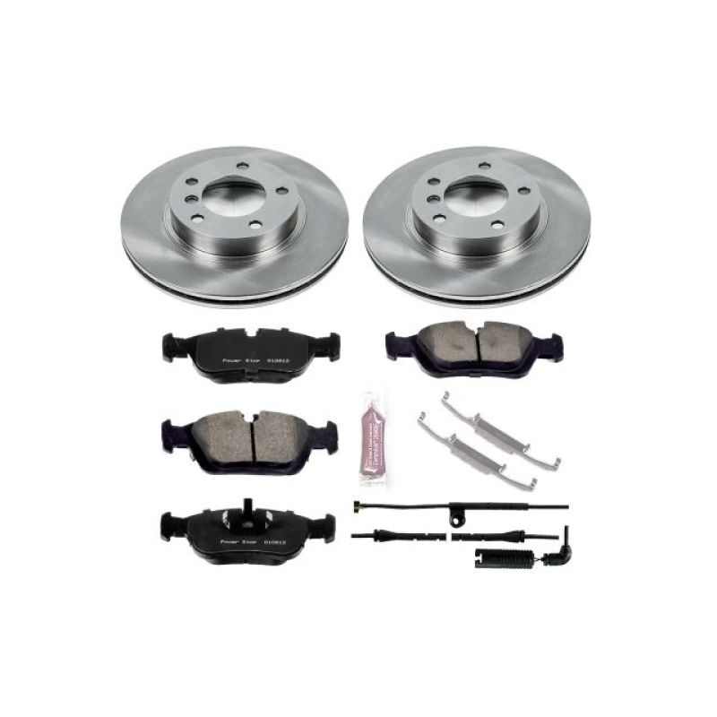 Power Stop 2000 BMW 323Ci Front Autospecialty Brake Kit Brake Kits - OE PowerStop