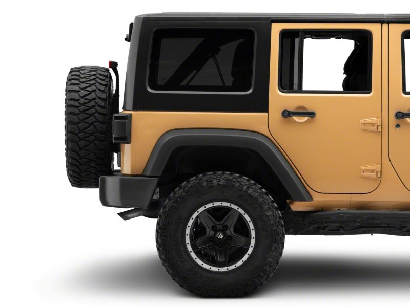 Raxiom 07-18 Jeep Wrangler JK Axial Series LED Tail Lights- Blk Housing (Smoked Lens) Tail Lights Raxiom