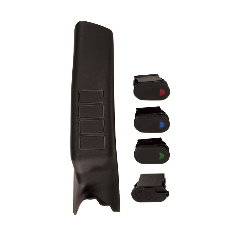 Rugged Ridge A-Pillar Pod Kit 3 Switch USB RH 11-18 JK/JKU Dash & Interior Trim Rugged Ridge