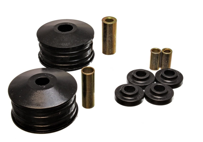Energy Suspension 06-07 Mitsubishi Eclipse FWD Black Motor Mount Replacement Bushings for V6 (2 tour Bushing Kits Energy Suspension