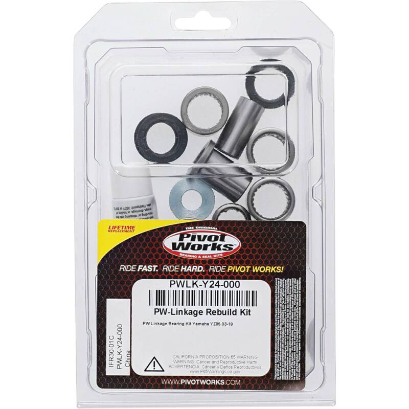 Pivot Works 03-18 Yamaha YZ85 Linkage Bearing Kit Control Arms Pivot Works