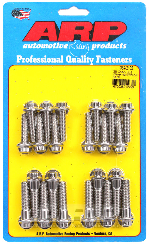 ARP SB Chevy SB2 intake manifold bolt kit tall Hardware Kits - Other ARP