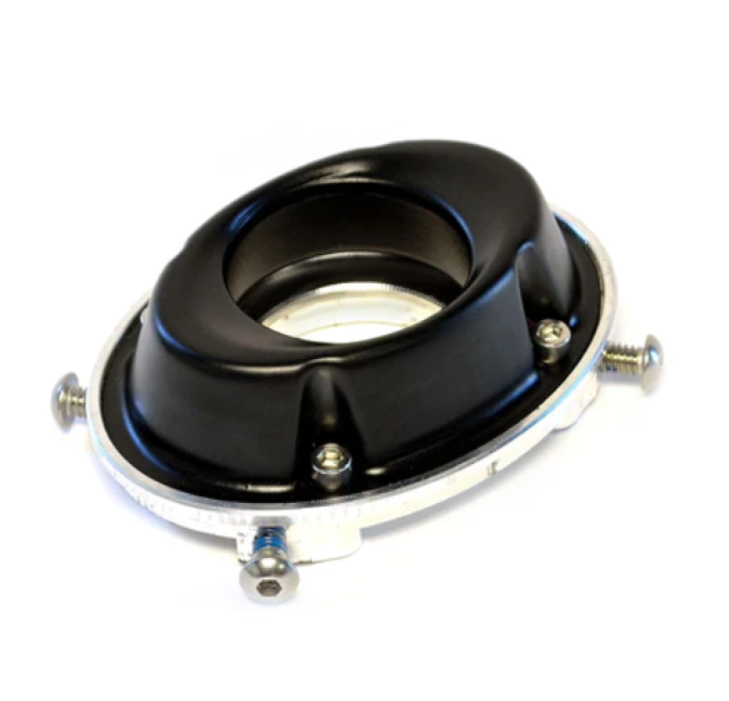 Big Gun EVO U Sideways End Cap Assembly - Black Powersports Exhausts Big Gun