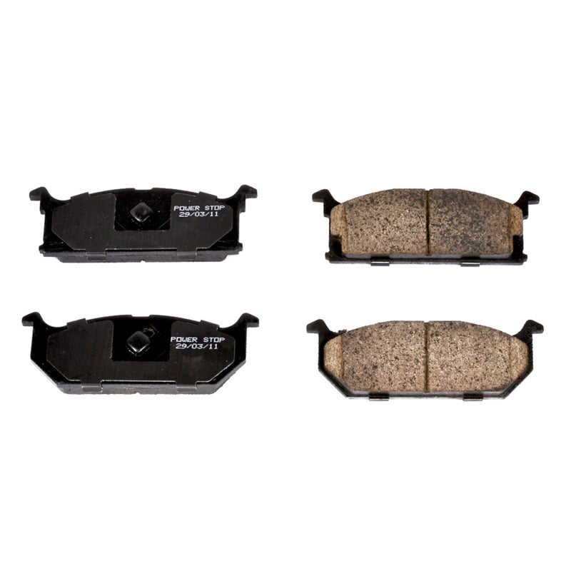 Power Stop 89-94 Geo Metro Front Z16 Evolution Ceramic Brake Pads Brake Pads - OE PowerStop