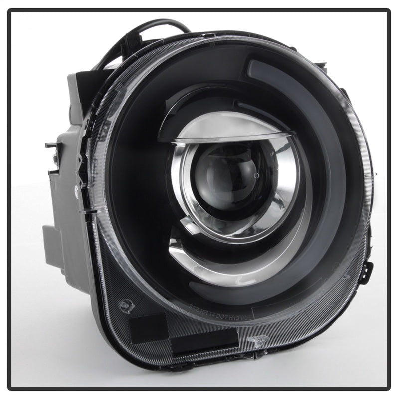 xTune 15-17 Jeep Renegade Light Bar DRL Projector Headlights -Black (PRO-JH-JREN-LBDRL-BK) Headlights SPYDER