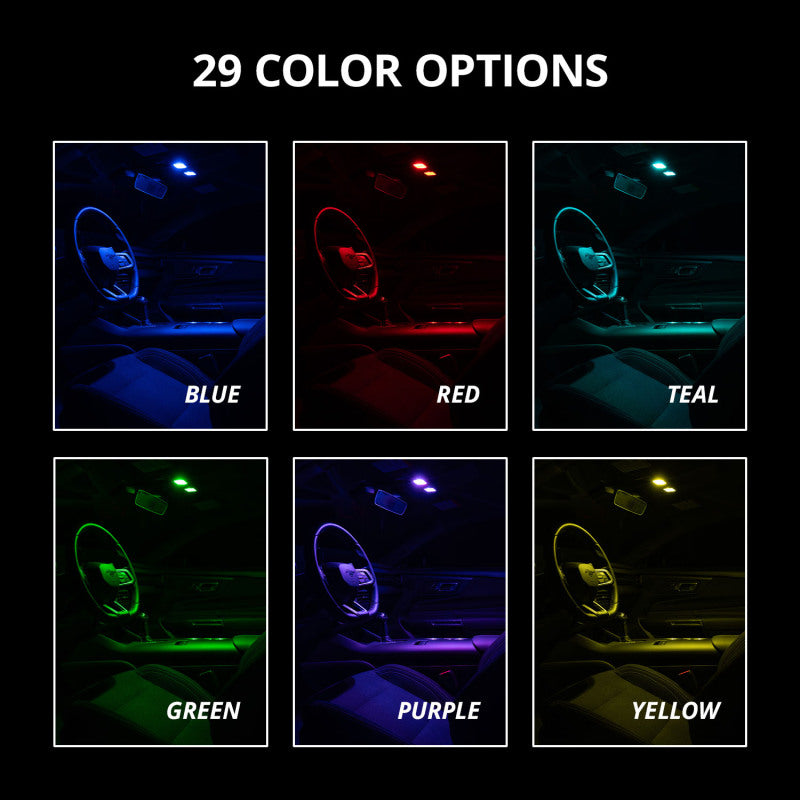 Diode Dynamics 24-25 Ford Mustang Multicolor Dome Light Dash & Interior Trim Diode Dynamics