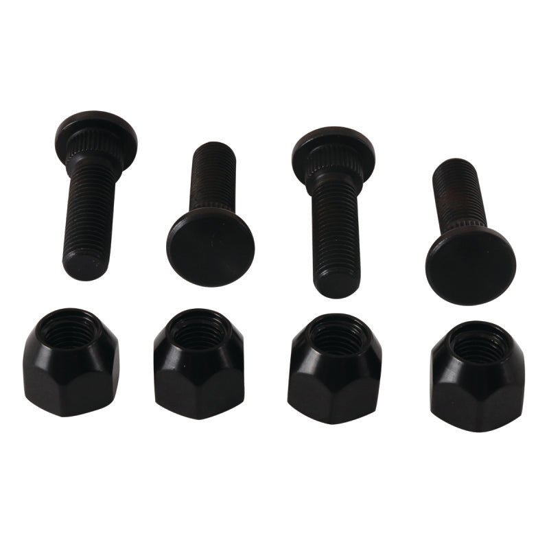 QuadBoss 99-04 Yamaha YFM250 Bear Tracker Front Wheel Stud & Nut Kit Wheel Studs QuadBoss