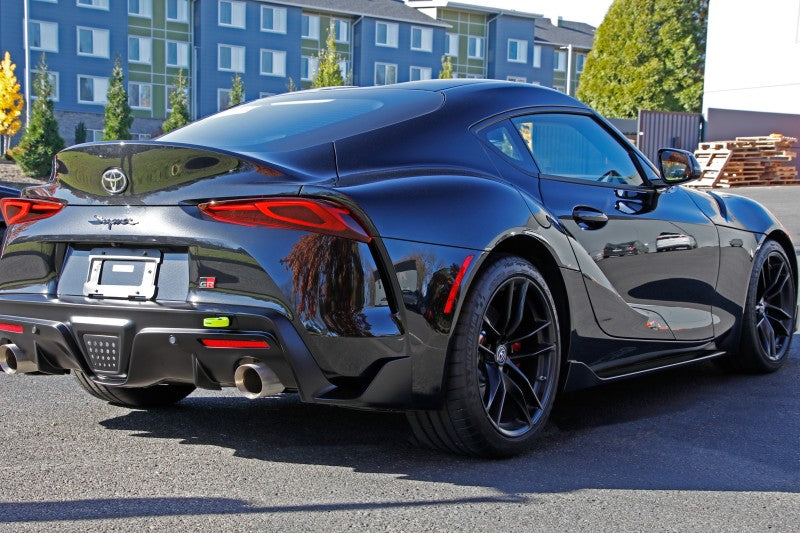 PERRIN 20-25 Toyota Supra Tow Hook Kit (Rear) - Neon Yellow Tow Hooks Perrin Performance