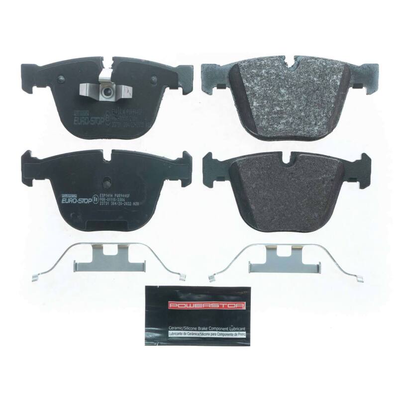 Power Stop 11-15 BMW Alpina B7L xDrive Euro-Stop ECE-R90 Rear Brake Pads Brake Pads - OE PowerStop