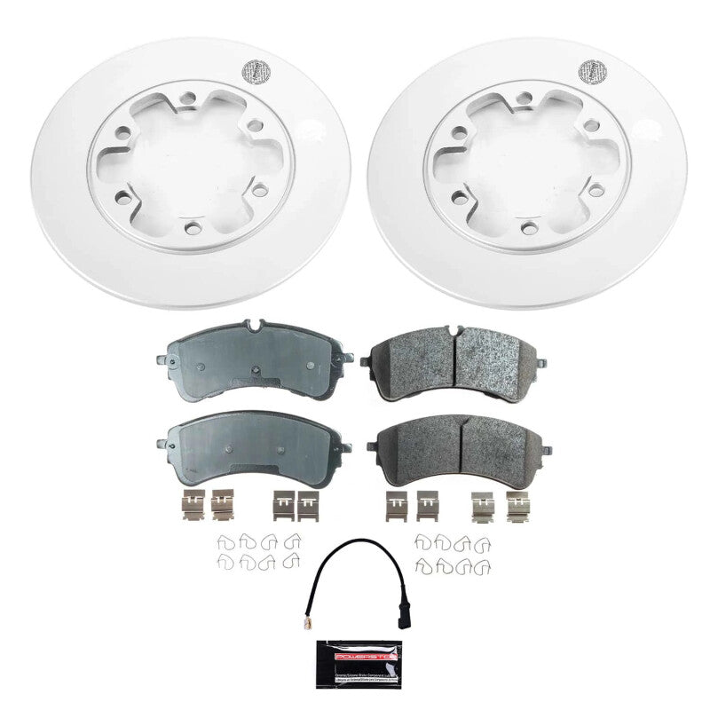 Power Stop 2020 Ford Transit-350 Rear Z17 Coated Brake Kit Brake Kits - Performance Blank PowerStop