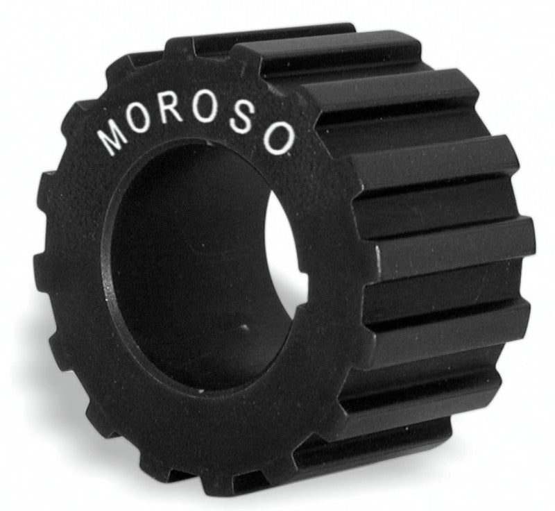 Moroso Crankshaft Pulley - Gilmer Style - 3/8in Pitch x 1in Wide - 16 Tooth Pulleys - Crank, Underdrive Moroso