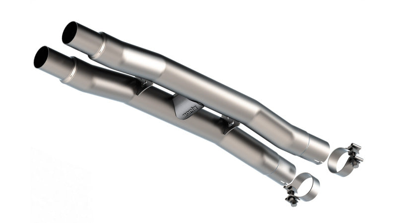 Borla 15-23 Ford Mustang GT H-Pipe 2.75in OE Resonator Replacement Connecting Pipes Borla