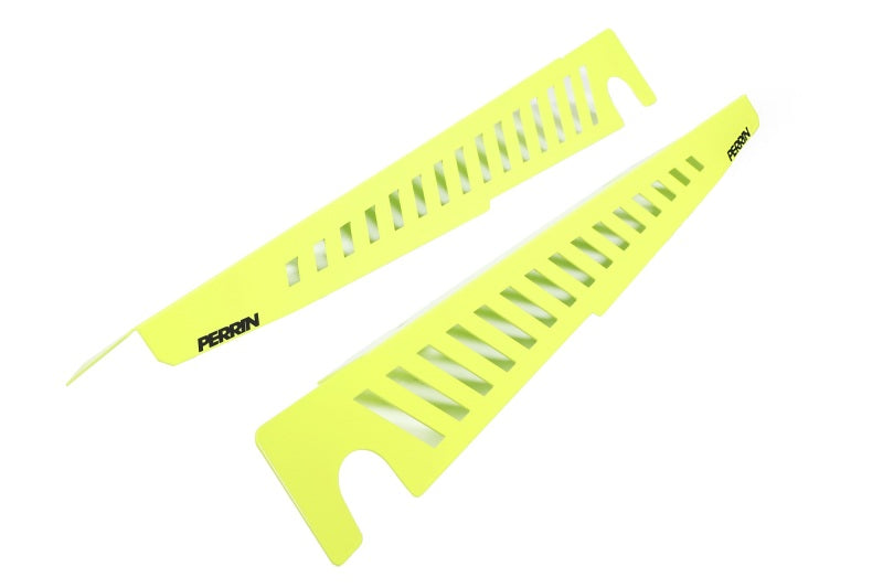 PERRIN 22-25 Subaru WRX Fender Shroud Set - Neon Yellow Exterior Trim Perrin Performance