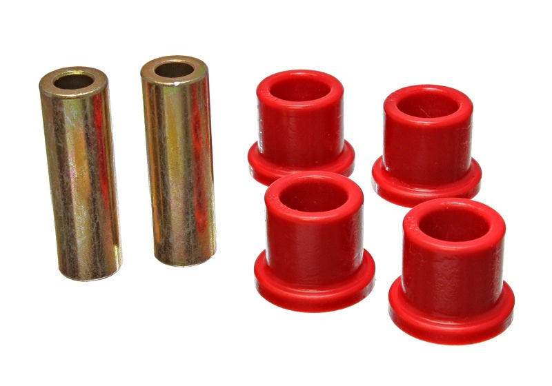 Energy Suspension Dodge 08-10 Challenger/ 07-10 Charger/05-08 Magnum RWD Red Front Steer Rack Bush Bushing Kits Energy Suspension