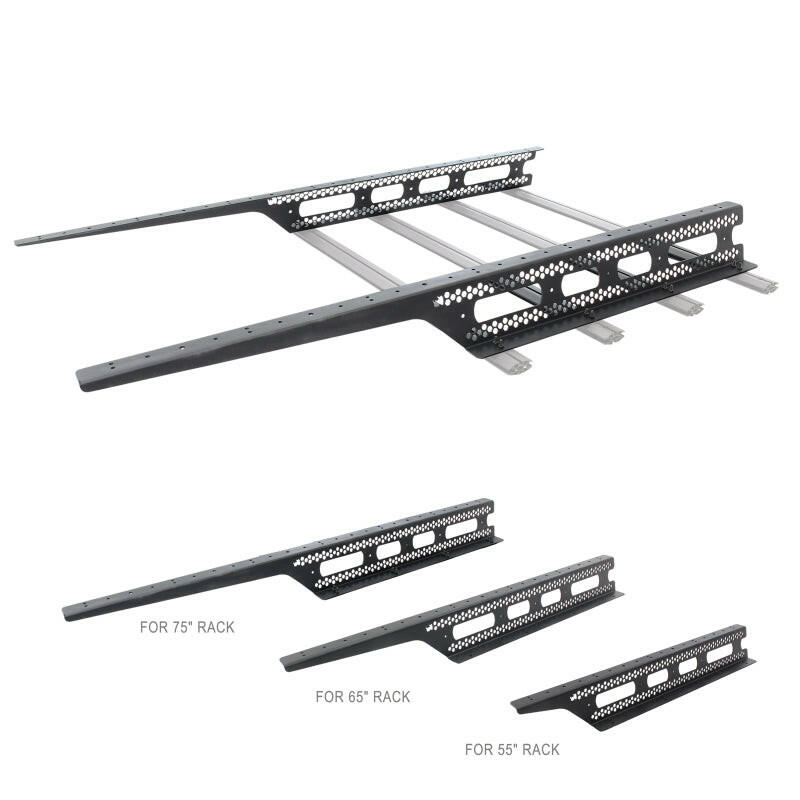Go Rhino 55in. Cab Overhang Bracket - Universal Roof Rack Go Rhino