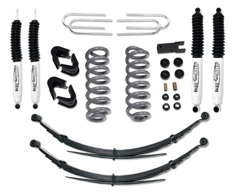 Tuff Country 78-79 Ford Bronco 4x4 4in Lift Kit with Rear Leaf Springs (SX8000 Shocks) Lift Kits Tuff Country