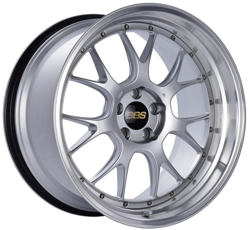 BBS LM-R 20x11 5x114.3 ET20 CB66 Diamond Silver Center Diamond Cut Lip Wheel Wheels - Forged BBS