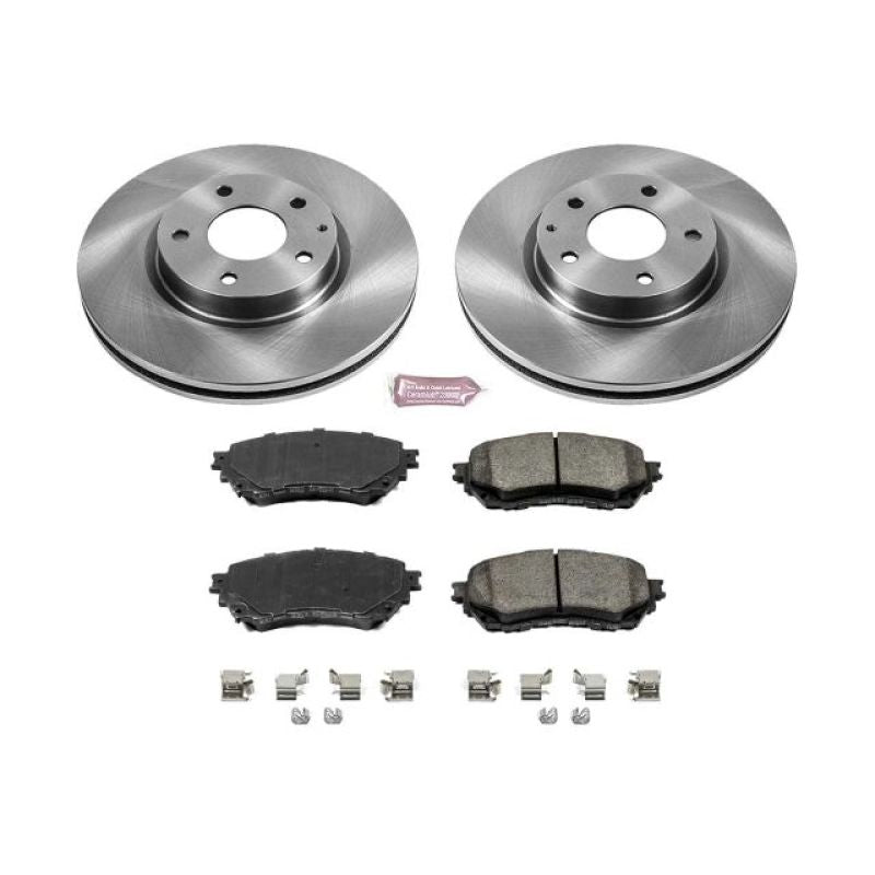 Power Stop 14-18 Mazda 6 Front Autospecialty Brake Kit Brake Kits - OE PowerStop