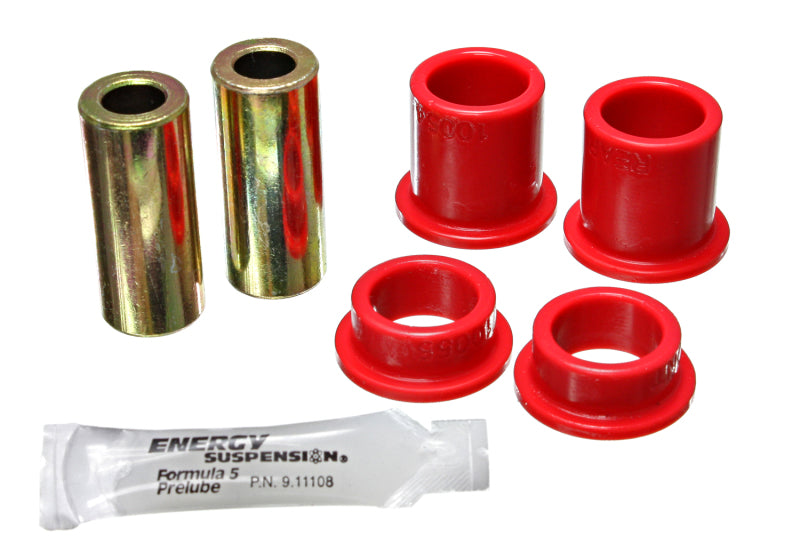 Energy Suspension 13 Scion FR-S / Subaru BRZ Red Rack and Pinion Bushing Set Bushing Kits Energy Suspension