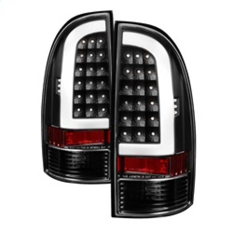 xTune Toyota Tacoma 05-15 Tail Lights - Light Bar LED - Black ALT-ON-TT05-LBLED-BK Tail Lights SPYDER