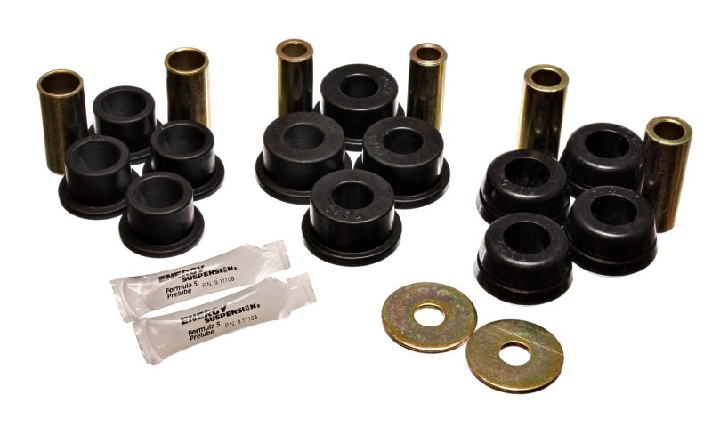 Energy Suspension 92-95 Toyota MR2 Black Rear Control Arm Bushing Set (includes Strut Bushings) Bushing Kits Energy Suspension