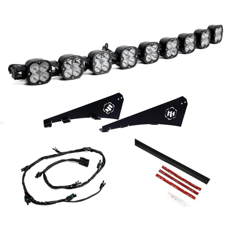 Baja Designs 2022+ Toyota Tundra 9XL Linkable Roof Kit Light Mounts Baja Designs