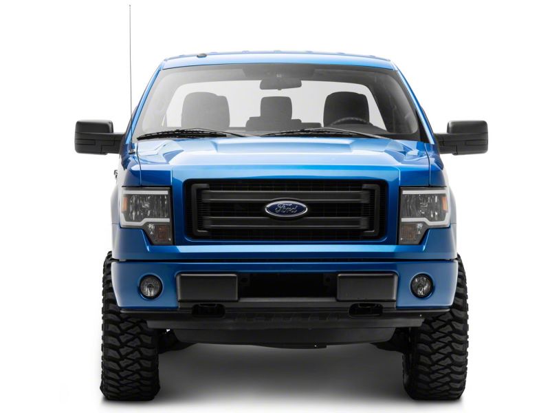 Raxiom 09-14 Ford F-150 Axial Series Headlight w/ SEQL LED Bar- Blk Housing (Clear Lens) Light Bars & Cubes Raxiom