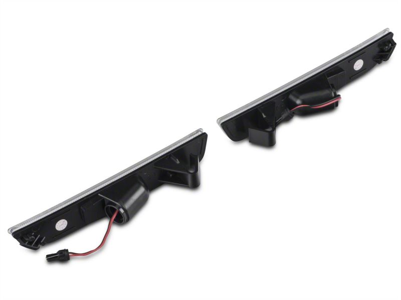 Raxiom10-14 Ford Mustang Axial Series LED Side and Quarter Marker Lights- Clear Light Accessories and Wiring Raxiom