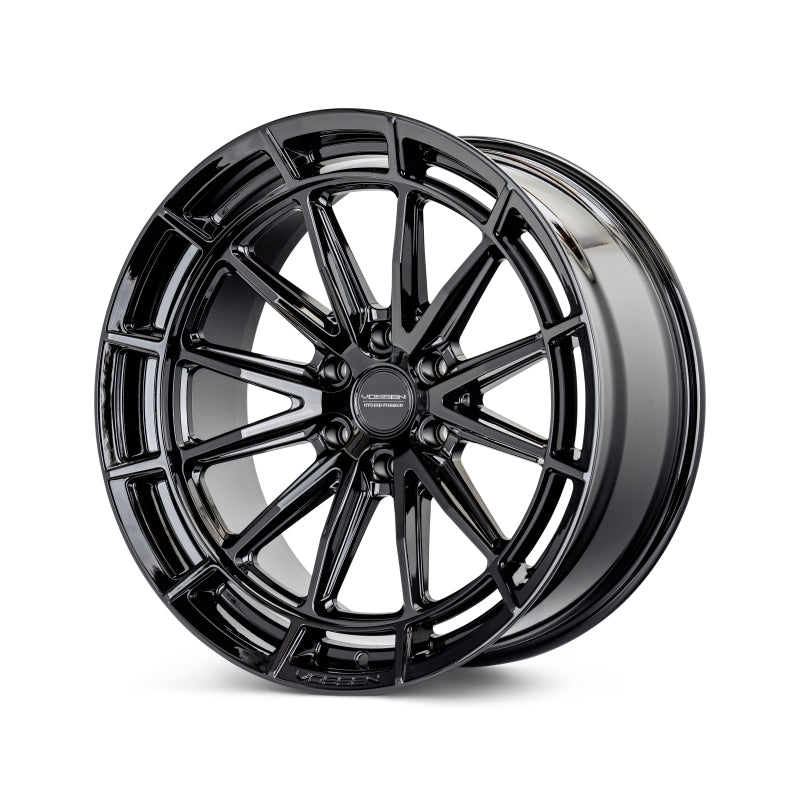 Vossen HFX-5 - 22x12 - 8x165.1 - ET-44 - Ultra Deep Face - 125.1 - Satin Black Wheel Wheels - Forged Vossen