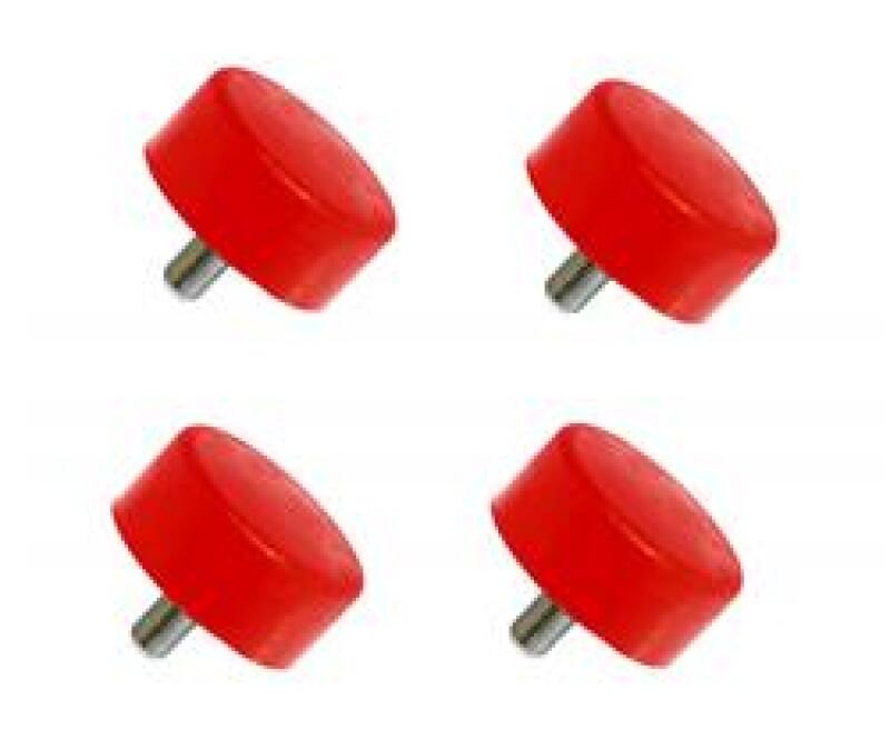 Prothane Toyota Tacoma Front Bump Stops - Red Bump Stops Prothane