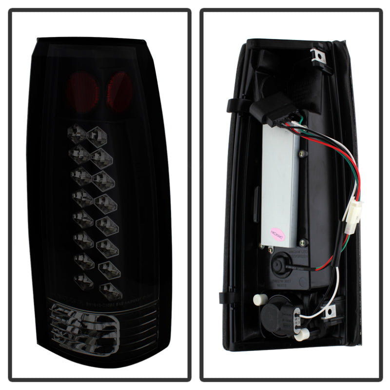 Spyder Chevy C/K Series 1500 88-98/GMC Sierra 88-98 LED Tail Lights Blk Smke ALT-YD-CCK88-LED-BSM Tail Lights SPYDER