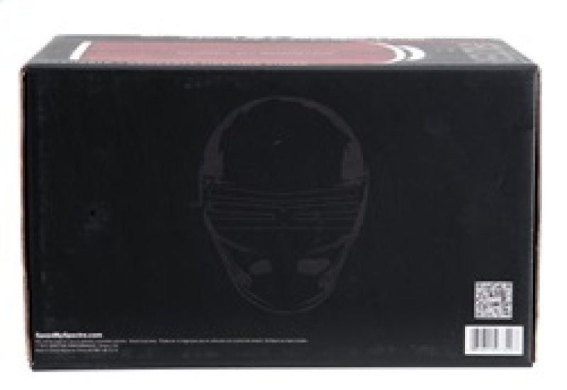 Spectre Adjustable Conical Air Filter 9-1/2in. Tall (Fits 3in. / 3-1/2in. / 4in. Tubes) - Red Air Filters - Universal Fit Spectre