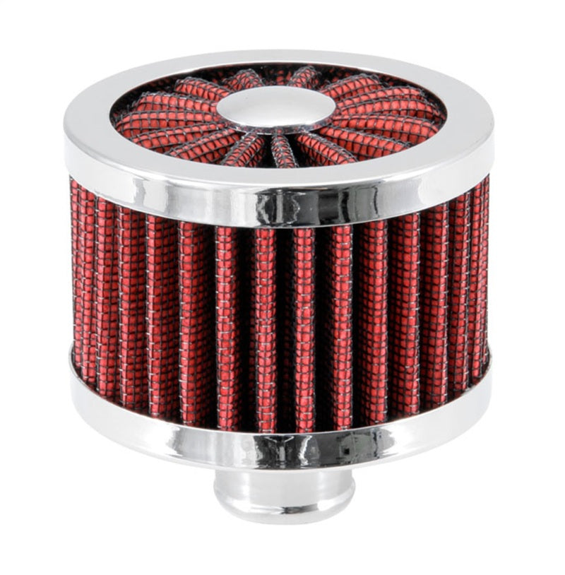 Spectre ExtraFlow Push-In Breather Filter - Red Engine Breather Filters Spectre
