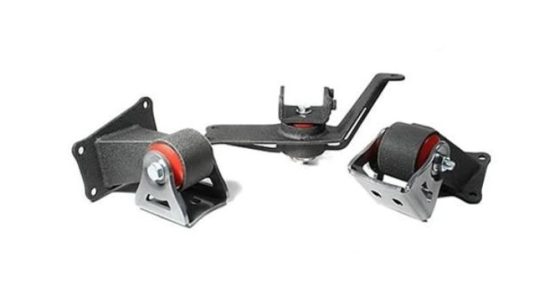 Innovative 00-09 Honda S2000 F-Series Black Steel Mounts 85A Bushings Engine Mounts Innovative Mounts