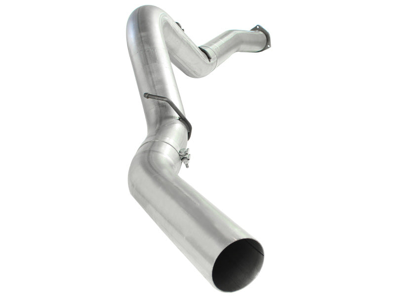 aFe ATLAS 5in Alum Steel DPF-Back Exhaust System 2007-10 GM Diesel Trucks V8-6.6L (td) DPF Back aFe