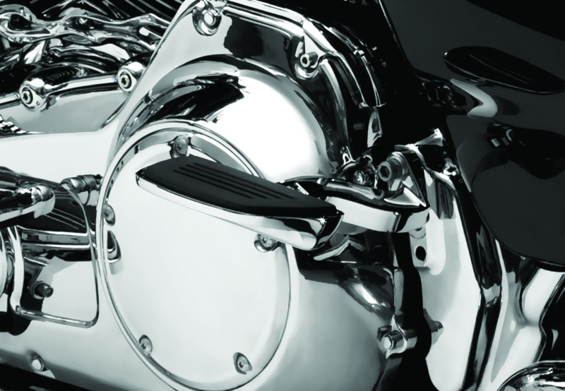 Kuryakyn Premium Mini Board With Male Mount Adapter Chrome Running Boards Kuryakyn