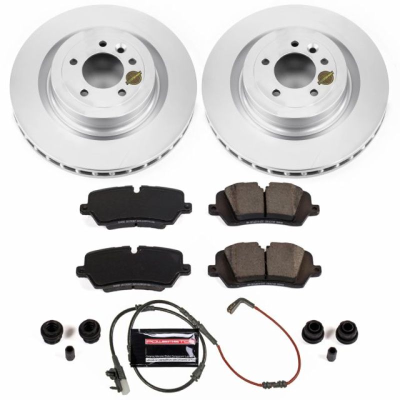 Power Stop 13-18 Land Rover Range Rover Rear Z23 Evolution Sport Coated Brake Kit Brake Kits - Performance D&S PowerStop