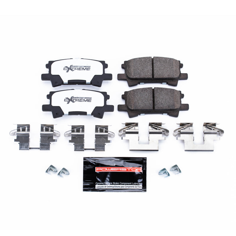 Power Stop 04-06 Lexus RX330 Rear Z36 Truck & Tow Brake Pads w/Hardware Brake Pads - Performance PowerStop