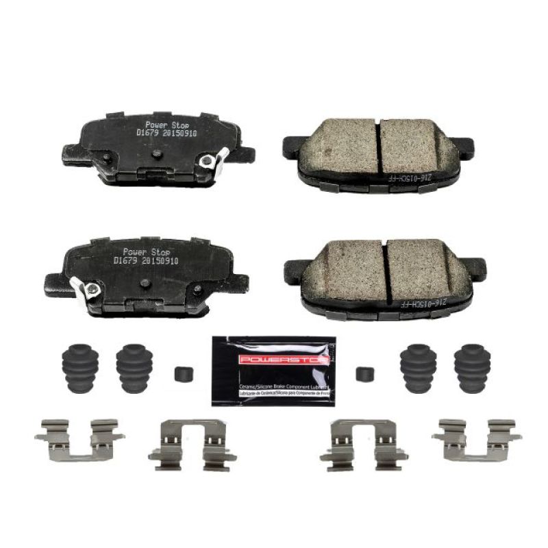 Power Stop 14-16 Mazda 3 Rear Z23 Evolution Sport Brake Pads w/Hardware Brake Pads - Performance PowerStop