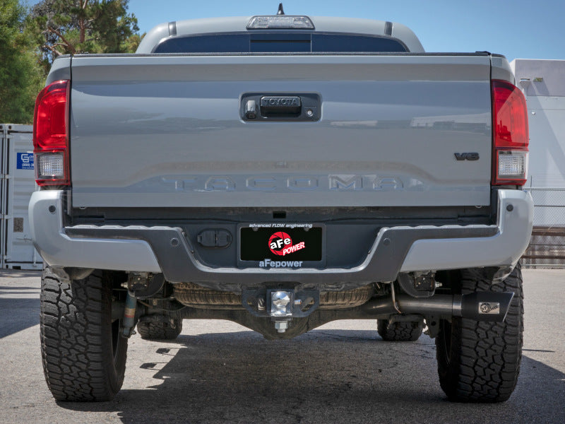 aFe 16-22 Toyota Tacoma Apollo GT Series 2.5in. - 3in. 409 SS Cat-Back Exhaust System w/ Black Tip Catback aFe